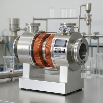 Магнитный сепаратор частиц с размером подачи 20-325 меш, оснащенный прочной медной катушкой для магнитного разделения