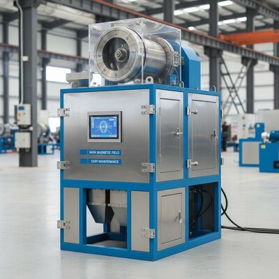Магнитный сепаратор с высокой интенсивностью магнитного поля с высоким градиентом, предлагающий простую установку и простое обслуживание для промышленного оборудования