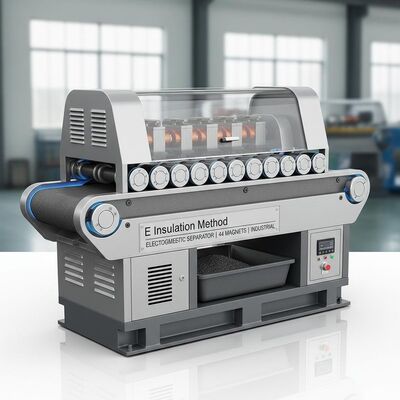 Метод электроизоляции Электромагнитный сепаратор с 44 магнитами, разработанный для магнитной сепарации и промышленного применения