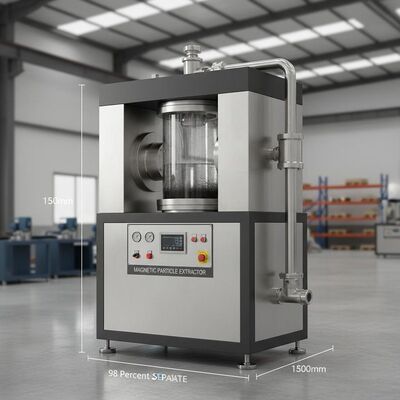 98 Percent Separate Rate Separated Magnetic Particle Extractor Magnetic Particle Extraction Machine 1200mm X 800mm X 1500mm Size for Industrial