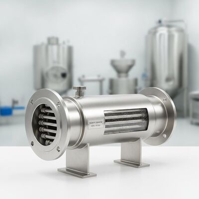 Постоянный магнитный сепаратор из нержавеющей стали с индивидуальной конструкцией и режимом соединения фланца для разделения материалов