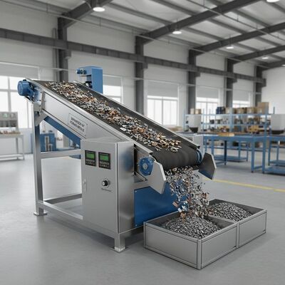 Сепарация черных металлов от неметаллических материалов Электромагнитный сепаратор с напряженностью магнитного поля от 0,5 до 1,5 Тесла для сортировки