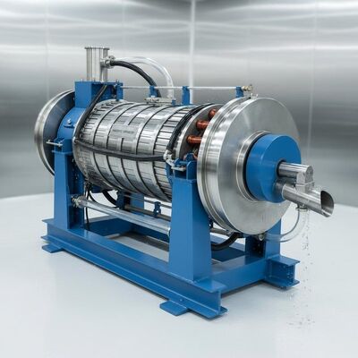 Изоляционная категория E Мокрый магнитный сепаратор с горизонтальной или наклонной установкой Идеальный для обработки материалов